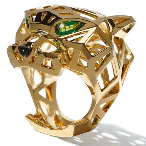 cartier jaguar ring|cartier panther ring vintage.